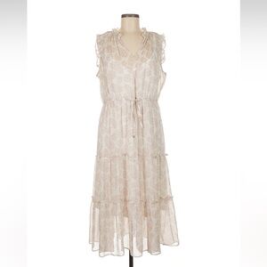 💋 Tommy Hilfiger Cream High Low Sundress